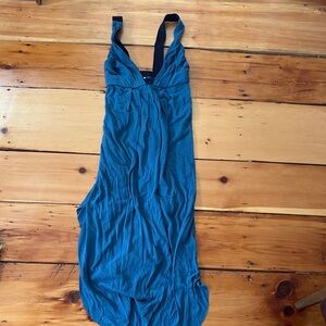 Blue Sleeveless Dress